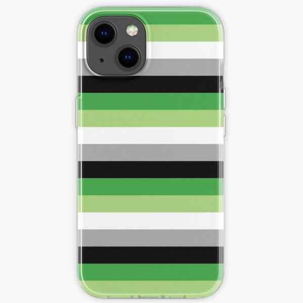 Aromantic Pride Flag iPhone Soft Case RB1901 product Offical Aromantic Flag Merch