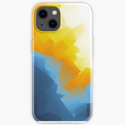 AroAce Pride Abstract Geometric Radiance  iPhone Soft Case RB1901 product Offical Aromantic Flag Merch