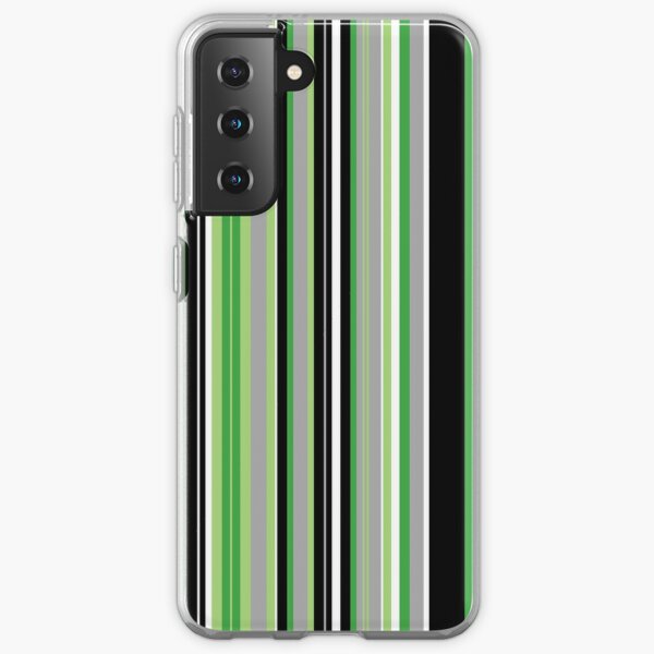 Aromantic Pride Flag Colors Samsung Galaxy Soft Case RB1901 product Offical Aromantic Flag Merch