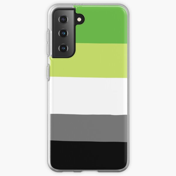 Aromantic pride Samsung Galaxy Soft Case RB1901 product Offical Aromantic Flag Merch