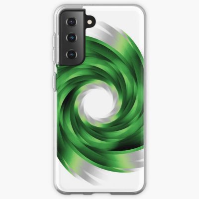 Aromantic Pride Whirling Vortex (On White) Samsung Galaxy Soft Case RB1901 product Offical Aromantic Flag Merch