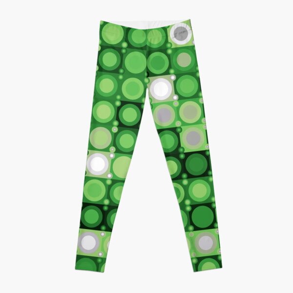 Aro Pride Circles Grid Pattern Leggings RB1901 product Offical Aromantic Flag Merch