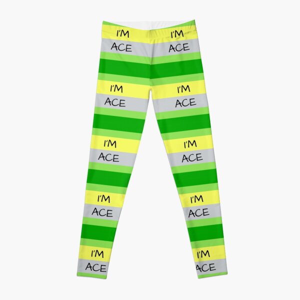 AROMANTIC FLAG I'M ACE ASEXUAL T-SHIRT Leggings RB1901 product Offical Aromantic Flag Merch