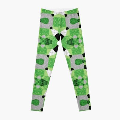 Aro Pride Quilt Shapes Pattern Leggings RB1901 product Offical Aromantic Flag Merch