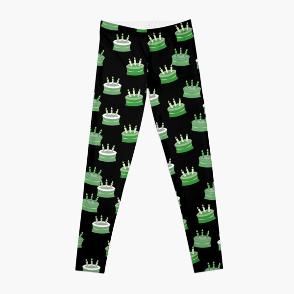 Aro Pride Cakes Pattern Leggings RB1901 product Offical Aromantic Flag Merch
