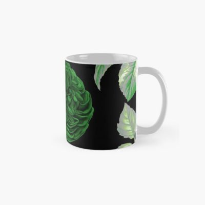 Aro Pride Vintage Flower and Leaves Classic Mug RB1901 product Offical Aromantic Flag Merch