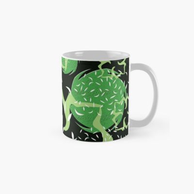Aro Pride Abstract Voidfill Design Classic Mug RB1901 product Offical Aromantic Flag Merch