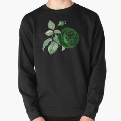 Aro Pride Vintage Flower and Leaves Pullover Sweatshirt RB1901 product Offical Aromantic Flag Merch
