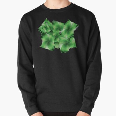 Aro Pride Textured Waveform Cluster Pullover Sweatshirt RB1901 product Offical Aromantic Flag Merch