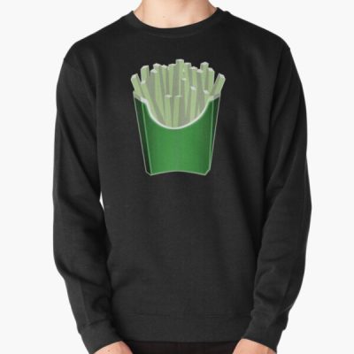 Aro Pride French Fries Pullover Sweatshirt RB1901 product Offical Aromantic Flag Merch