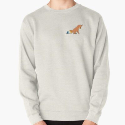 aroace fox | subtle pride flag Pullover Sweatshirt RB1901 product Offical Aromantic Flag Merch