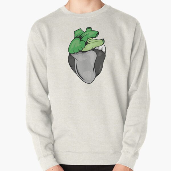 Aromantic Heart Pullover Sweatshirt RB1901 product Offical Aromantic Flag Merch