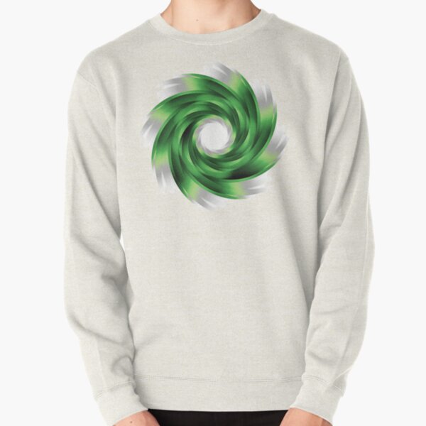 Aromantic Pride Whirling Vortex (On White) Pullover Sweatshirt RB1901 product Offical Aromantic Flag Merch