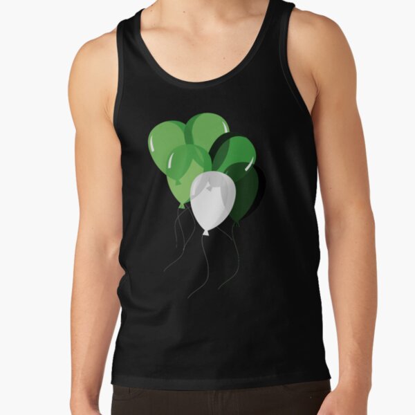 Aro Pride Balloon Cluster Tank Top RB1901 product Offical Aromantic Flag Merch