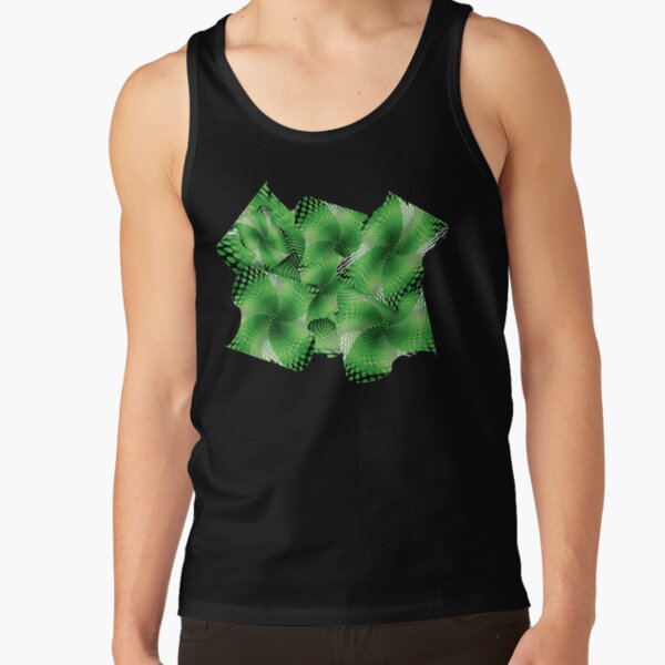 Aro Pride Textured Waveform Cluster Tank Top RB1901 product Offical Aromantic Flag Merch