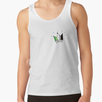 aromantic crown Tank Top RB1901 product Offical Aromantic Flag Merch