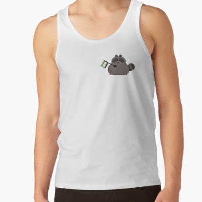 Aromantic raccoon Tank Top RB1901 product Offical Aromantic Flag Merch