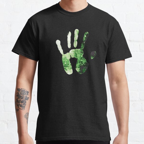 Aro Pride Handprint Classic T-Shirt RB1901 product Offical Aromantic Flag Merch