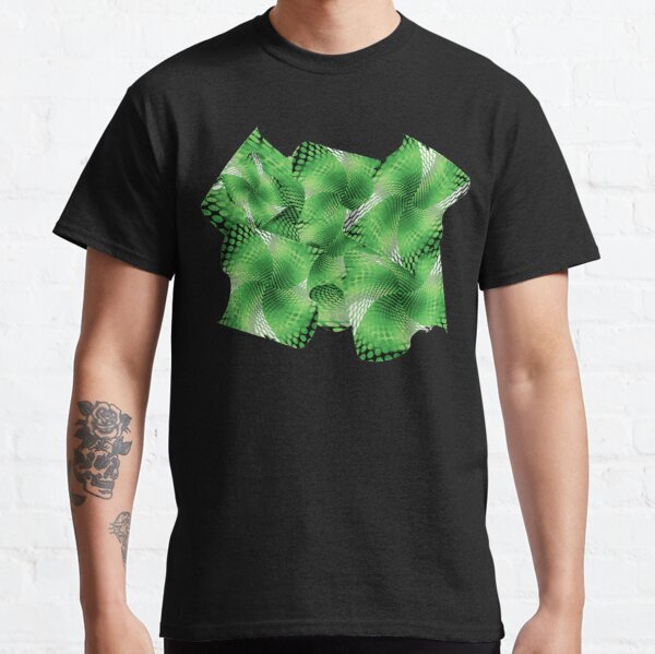 Aro Pride Textured Waveform Cluster Classic T-Shirt RB1901 product Offical Aromantic Flag Merch