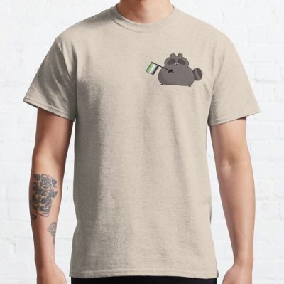 Aromantic raccoon Classic T-Shirt RB1901 product Offical Aromantic Flag Merch
