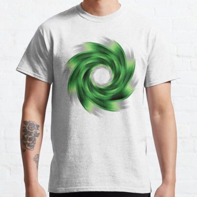 Aromantic Pride Whirling Vortex (On White) Classic T-Shirt RB1901 product Offical Aromantic Flag Merch