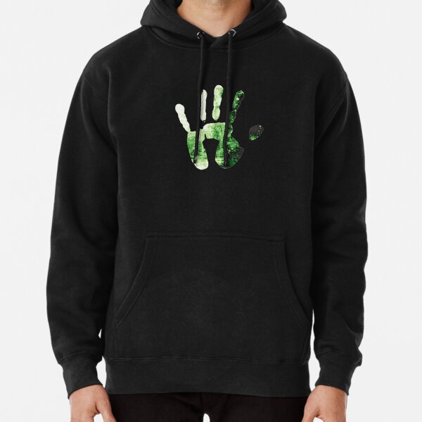 Aro Pride Handprint Pullover Hoodie RB1901 product Offical Aromantic Flag Merch