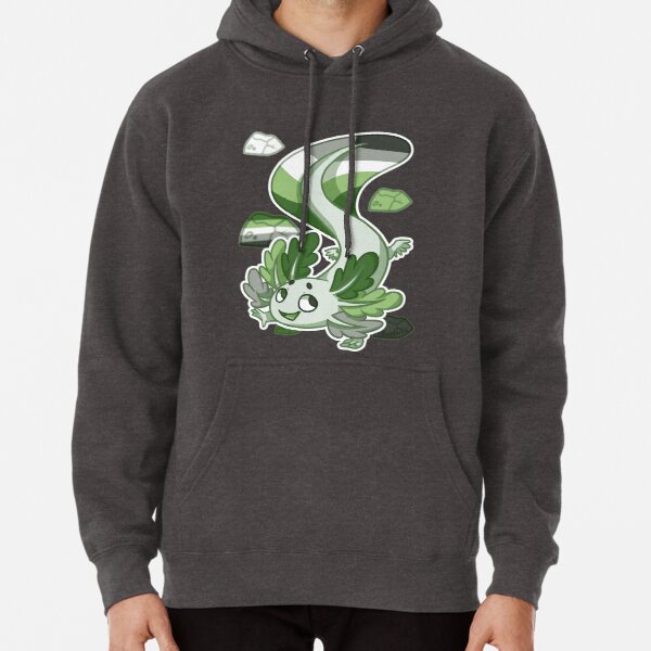Aro Axolotl Pullover Hoodie RB1901 product Offical Aromantic Flag Merch
