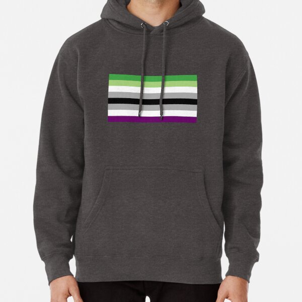 AroAce Pride! Pullover Hoodie RB1901 product Offical Aromantic Flag Merch