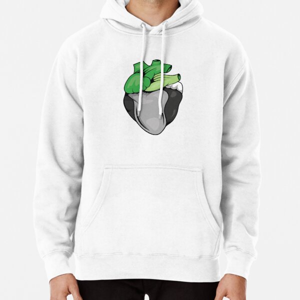 Aromantic Heart Pullover Hoodie RB1901 product Offical Aromantic Flag Merch