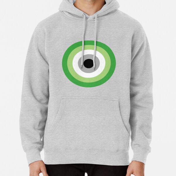 Aro pride roundel Pullover Hoodie RB1901 product Offical Aromantic Flag Merch