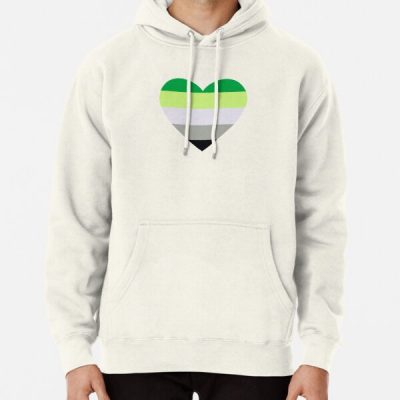 Aromantic Heart Flag Pullover Hoodie RB1901 product Offical Aromantic Flag Merch