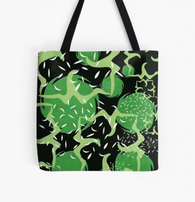 Aro Pride Abstract Voidfill Design All Over Print Tote Bag RB1901 product Offical Aromantic Flag Merch