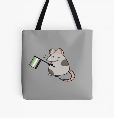 Aromantic rat All Over Print Tote Bag RB1901 product Offical Aromantic Flag Merch