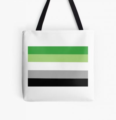 Aromantic Pride Flag All Over Print Tote Bag RB1901 product Offical Aromantic Flag Merch