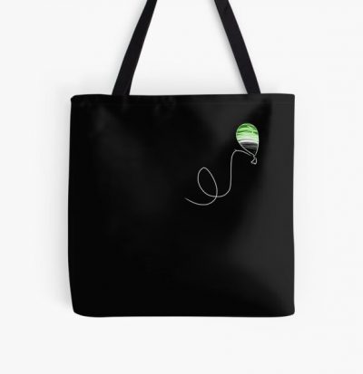 Aromantic Pride- Love Soars All Over Print Tote Bag RB1901 product Offical Aromantic Flag Merch