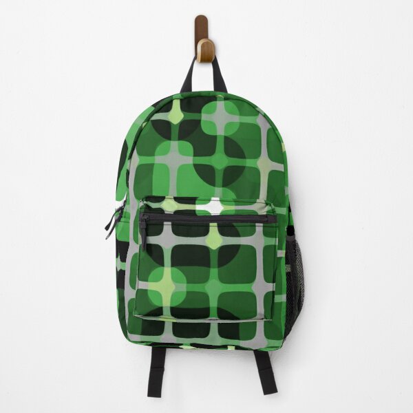 Aro Pride Abstract Circuitry Pattern Backpack RB1901 product Offical Aromantic Flag Merch