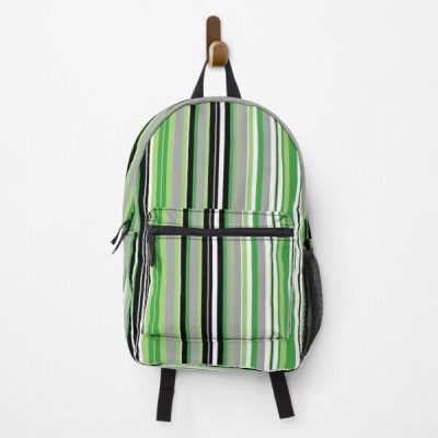 Aromantic Pride Flag Colors Backpack RB1901 product Offical Aromantic Flag Merch