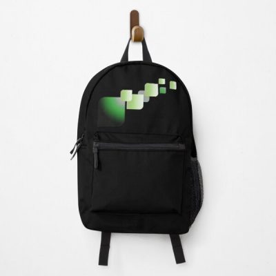 Aro Pride Cascading Abstract Squares Backpack RB1901 product Offical Aromantic Flag Merch