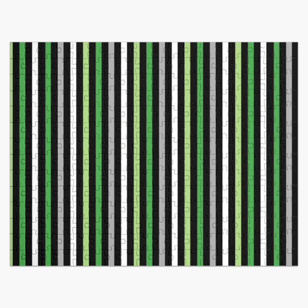 Aromantic Pride Vertical Stripes Jigsaw Puzzle RB1901 product Offical Aromantic Flag Merch