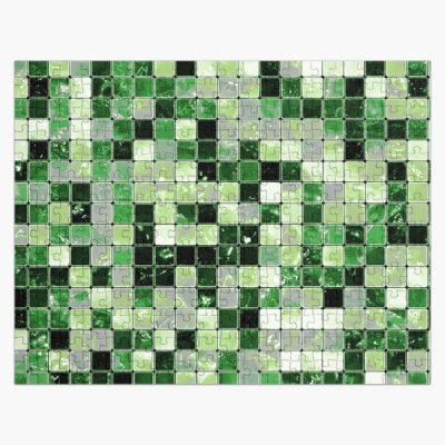 Aromantic Pride Glistening Square Tiles Jigsaw Puzzle RB1901 product Offical Aromantic Flag Merch