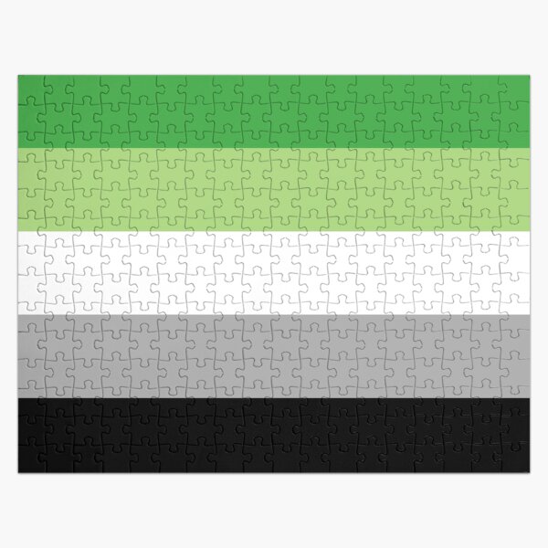 Aromantic Flag Jigsaw Puzzle RB1901 product Offical Aromantic Flag Merch