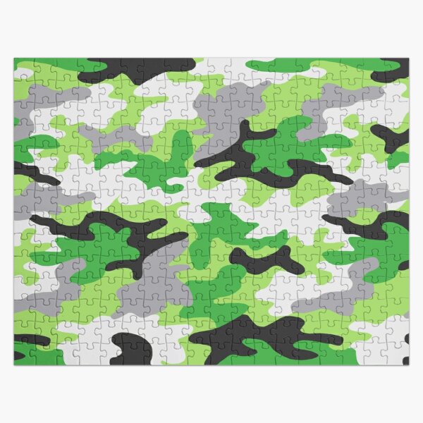 Aro Camo Aromantic Pattern Jigsaw Puzzle RB1901 product Offical Aromantic Flag Merch