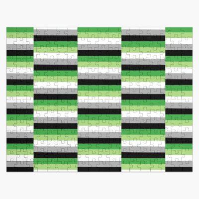 Aromantic Pride Flag Jigsaw Puzzle RB1901 product Offical Aromantic Flag Merch
