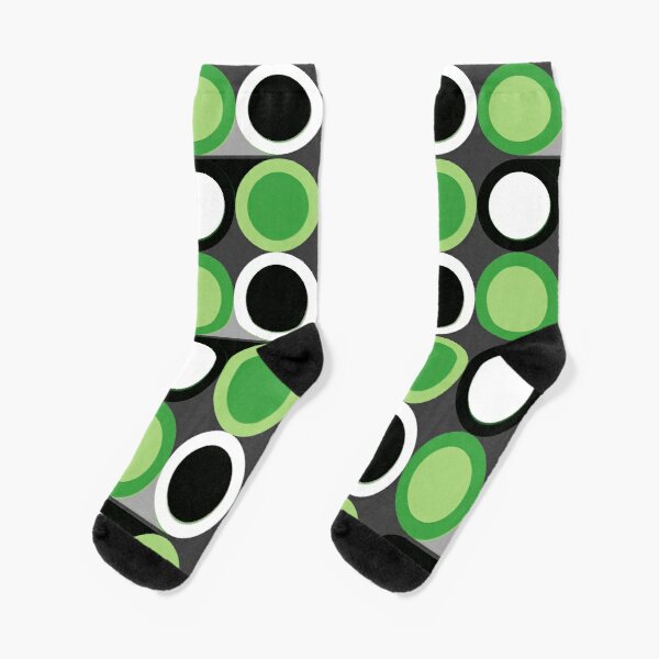 Aro Pride Connected Circles Socks RB1901 product Offical Aromantic Flag Merch